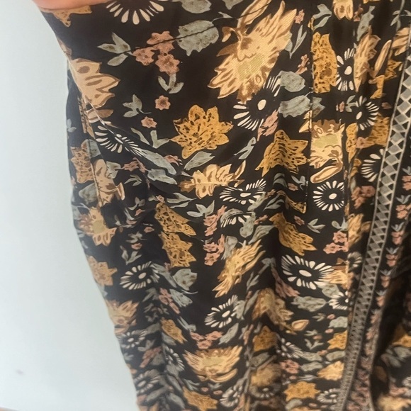 NATURAL LIFE‎ Floral One Button Kimono - Picture 5 of 6